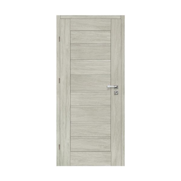 Vidaus medinės durys Vanilla pilka