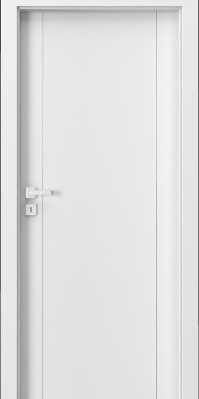 Dažytos vidaus durys baltos ergonomiškos Porta VECTOR E