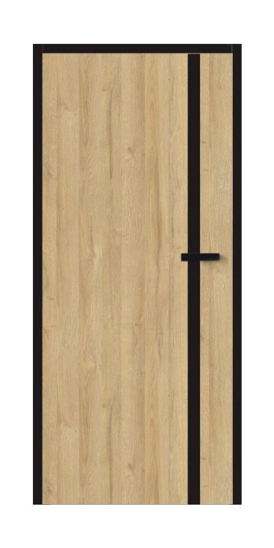 Vidaus medinės durys Moderno ąžuolo spalvos