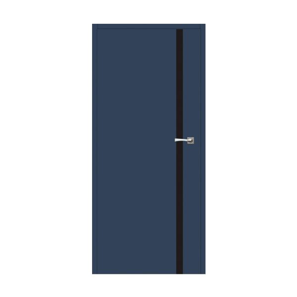 Vidaus medinės durys Moderno mėlynos